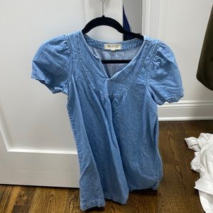 Madewell chambray dress
